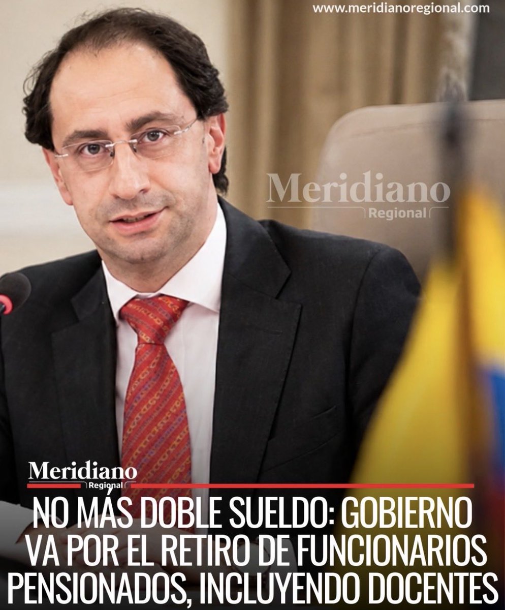 MikyRodriguezO1's tweet photo. Se acaba esa vagabundería de profesores de @fecode con doble pensión y salario adicional… https://t.co/2jeU9VnbXG