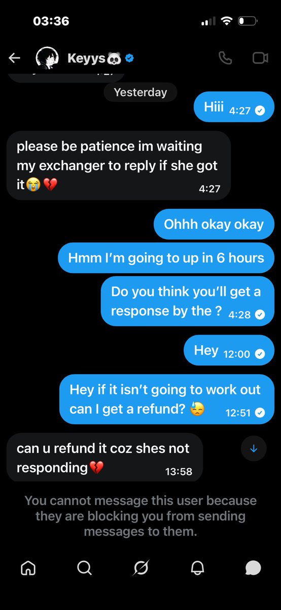 isaban83's tweet photo. Stupid ahh hoe not checking before if her “currency exchanger” is available before I paid 😒  and reply very very late too?!?! What kind of “smooth and fast” service is that?!?!  And h was being nice too https://t.co/kndZk2452y