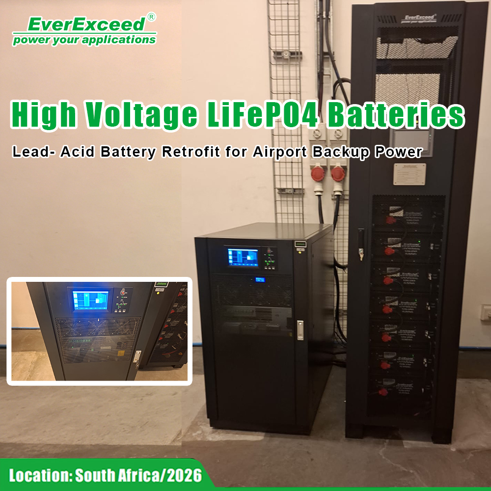 UPS_EverExceed's tweet photo. South Africa airport upgrade
Lead-acid → LiFePO4 retrofit
• Space-saving
• High-rate discharge
• UPS backup stability
EverExceed solution applied.
#EverExceed #UPS #LiFePO4 #EnergyStorage #UPSLithiumBatterySystem #HighVoltageLiFePO4UPSBattery https://t.co/XeOXwKGw78