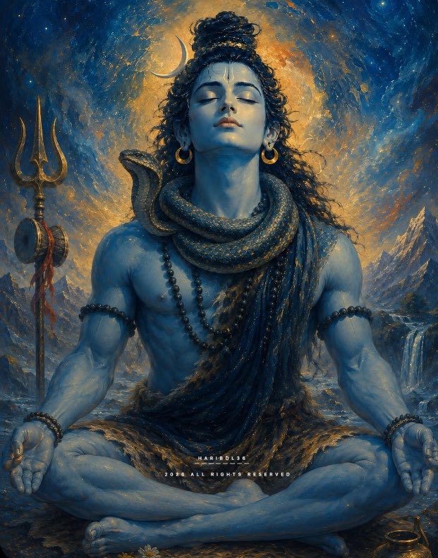 ArtShalaaa's tweet photo. Mahadev🙏😍🙏 https://t.co/OjyBXSTqCY