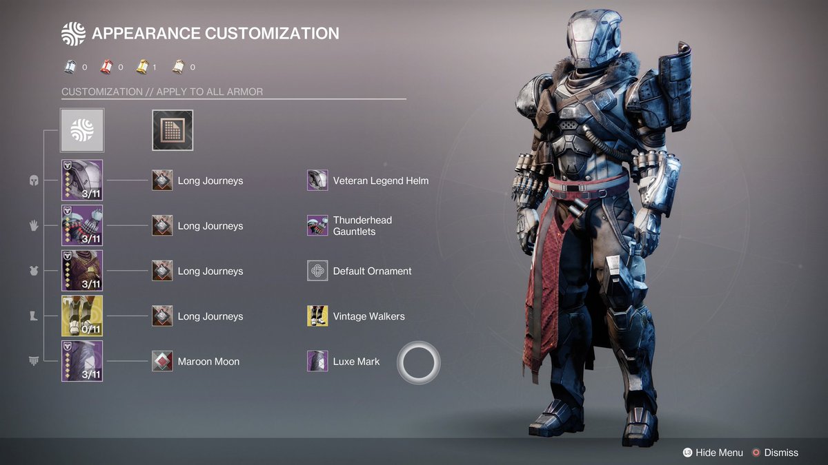 CamOfDragonE's tweet photo. #Destiny2 @Destiny2Team @A_dmg04 
Behold! Inspired Titan from the Og D1 Titan era. With slight tweaks here and there. https://t.co/dYPLhcZKXx