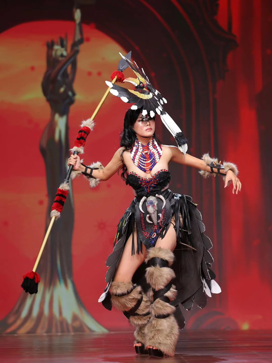 Nagaland_India's tweet photo. Miss Grand India 2026.
Artist: Lovikali Swu,Nagaland India. https://t.co/ow0VnE65Rb
