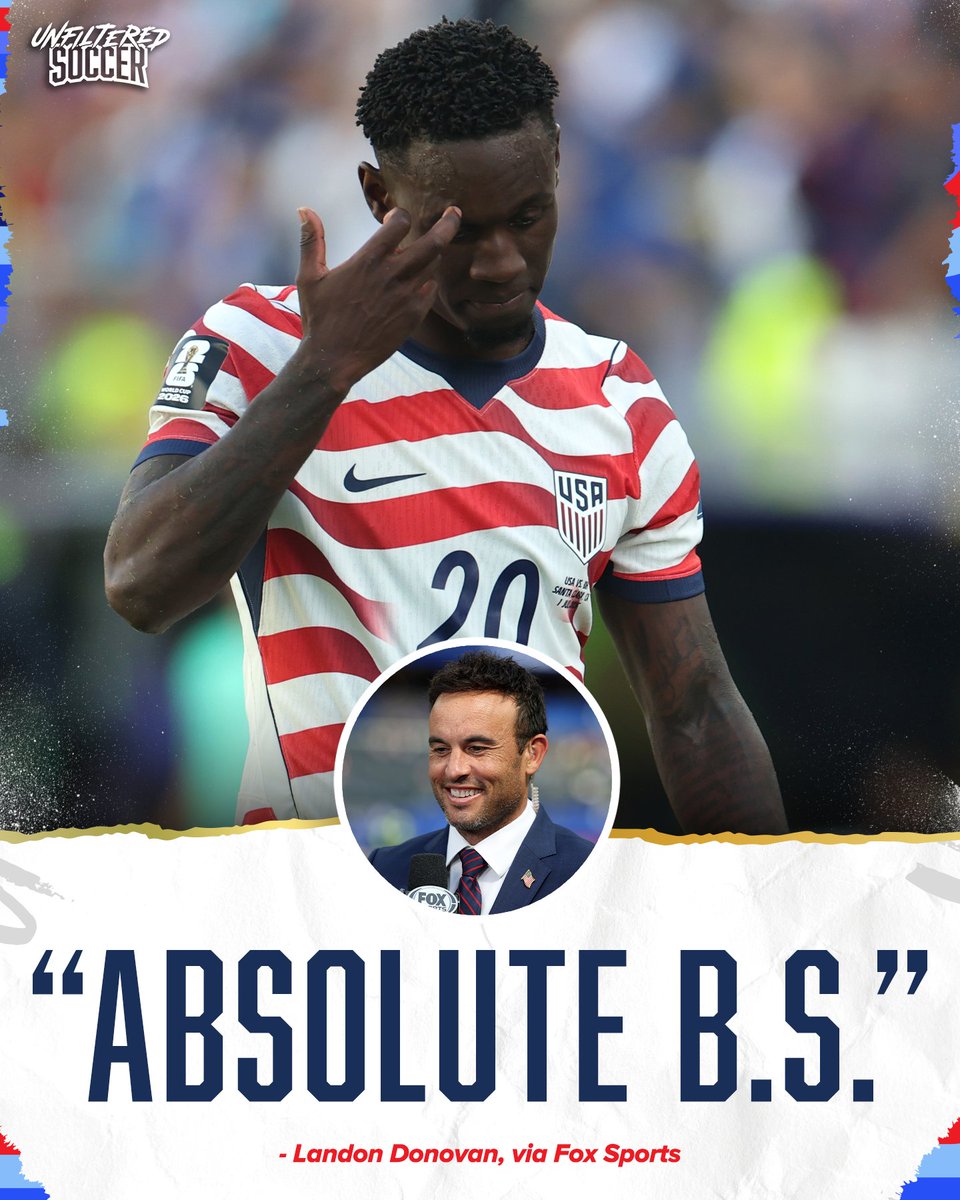 UnfilteredSoccr's tweet photo. LD's take on the Balogun red card. 

What he said. https://t.co/5lcgkhXJ7D