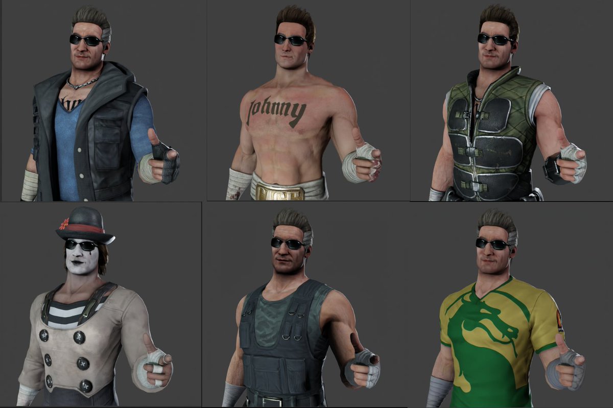 ShrimPort's tweet photo. Johnny Cage Skins Done https://t.co/ZhPwrs63Um