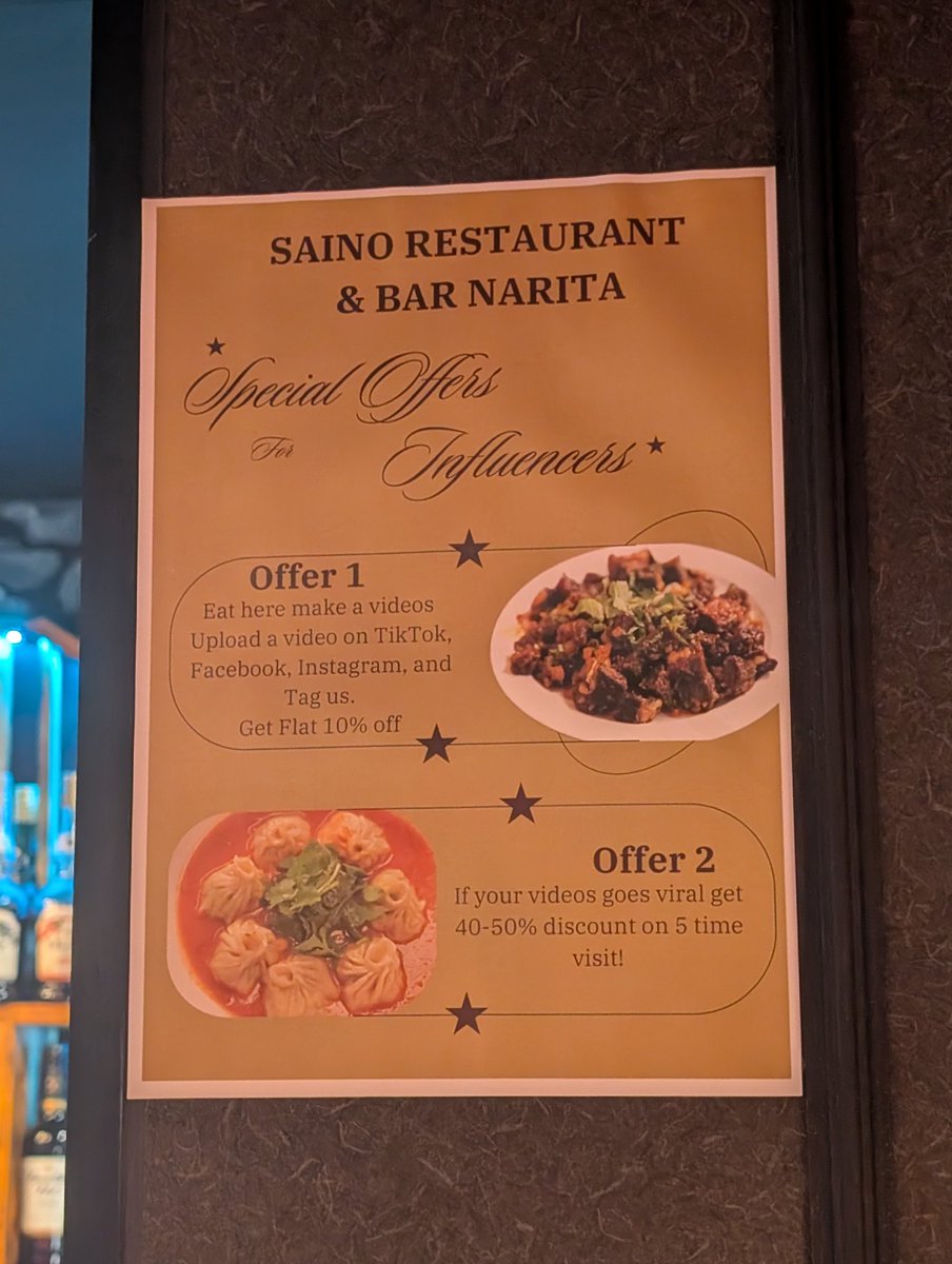 BiryaniWalla's tweet photo. #saino
マトンダルバート
※インフルエンサー割引で900円
店頭の英語の案内を見て、食べログレビューしてるんだけど対象になったりしない?と聞いたらOKもらえた。頼んでみるもんだ笑
平日の昼間。近所の女子高生が来店してた。この雰囲気の店に高校生女子が入ってるのが珍しい。 https://t.co/efx70r3OO9