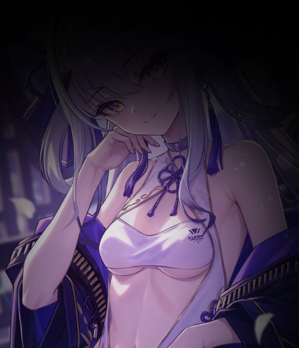 ⋱ ⋰ ⋱ 今夜7時 ⋰ 夏コミゲスト、 HoODieR先生 ()の 気品あふれるチャイナメリュジーヌ…… ティザー告知を今夜7時 公開です (ティザーのティザー) #FGO