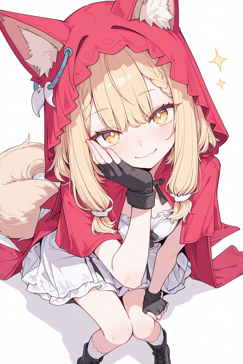 Pinpin_X342's tweet photo. Happy Foxy Friday! How many head pats do I deserve today?
#ArknightsEndfield #Rossi https://t.co/WKOD6d0L4A