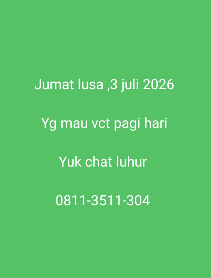LuhurTesvct_sby's tweet photo. Masih ada kuota, KTP manapun , se-Indonesia , vct pagi Jumat besok area Surabaya dan sekitarnya yuk merapat #vctsurabaya #prepsurabaya #obathiv #prepcegahhiv #obatprep #negatifhiv #teshivsurabaya #aksesprepsurabaya #apaituprep #apaitupep #bedaprepdanpep #tessipilis #bedapepdanprep #obatprep #obatpep #surabayasehat #indonesia