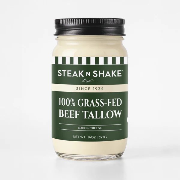 LordOfSavings's tweet photo. 🏃‍♂️ WHILE SUPPLIES LAST! Pick Up Grass-Fed Beef Tallow Or Wagyu Beef Tallow for 25 cents via Steak n’ Shake.

🏬 Check In-Store At Your Local Steak N’ Shake Tomorrow (7/2)! One Per Customer! https://t.co/K3eFc6NVRq