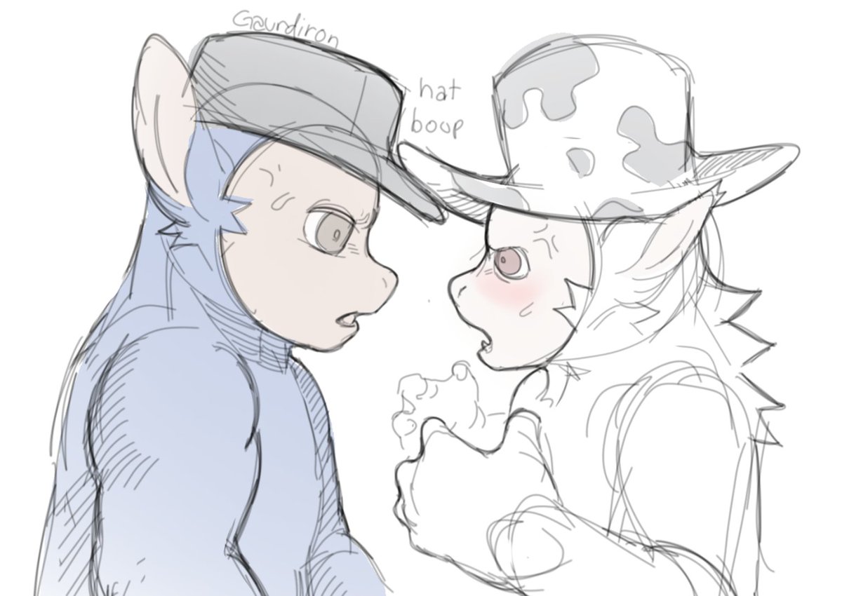 gaurdiron's tweet photo. Another hat thing but i didnt like the art https://t.co/zNqFtM9TuU