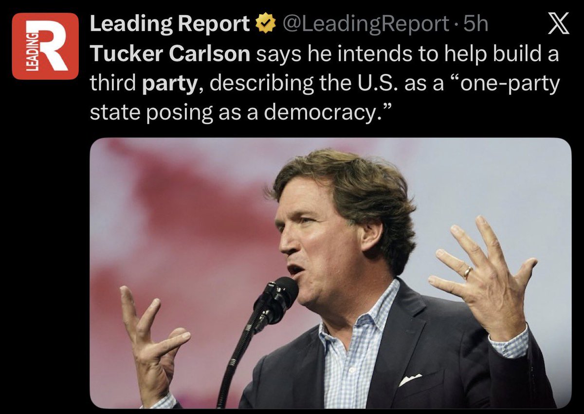 CinemaShogun's tweet photo. Candace Owens made it obvious that her and Tucker Carlson had plans for something like this.

All of that being done with politics talk.

All of that being done with the left and right talk.

Those of us who have been keeping track of her fake conspiracies already spotted this from a mile away.

This isn’t news to us.

But I hope everyone understands what this means.

This means they used Charlie Kirk’s death to sow distrust and division with fake conspiracies so they could jump start this new political movement.