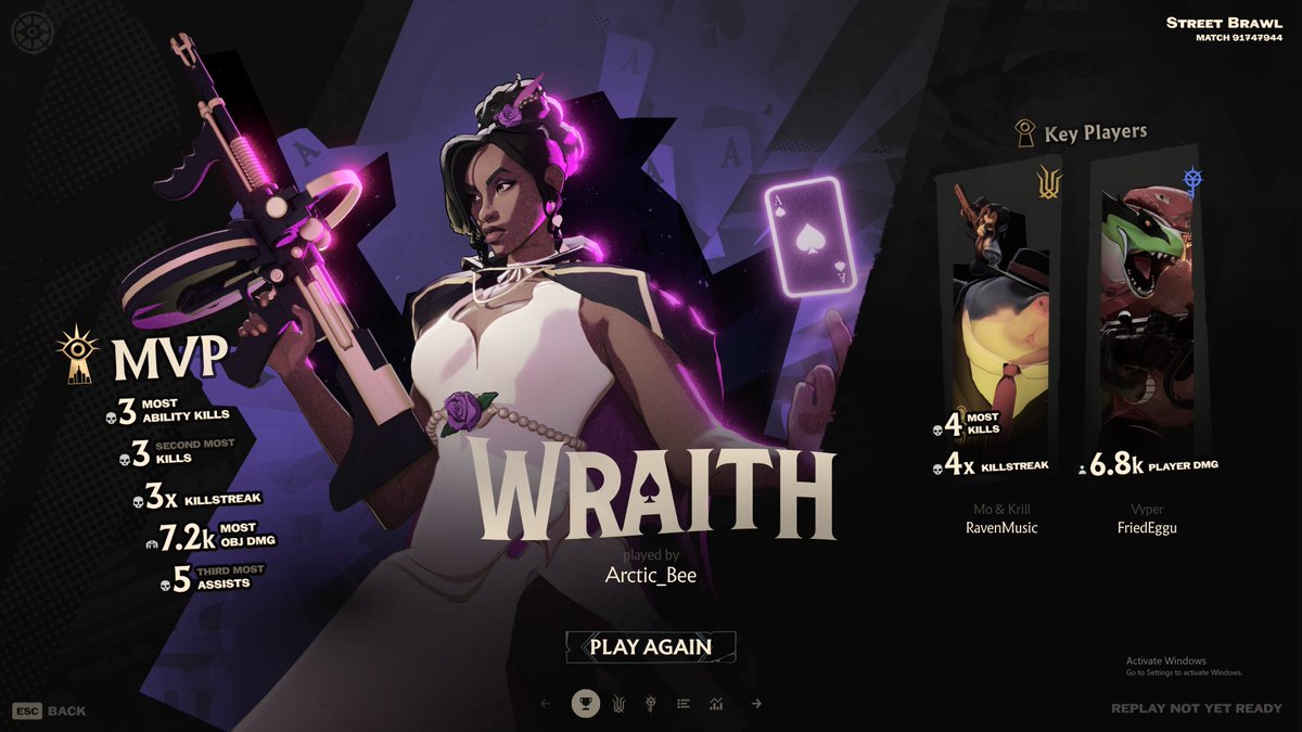 Arctic_Bee_'s tweet photo. first deadlock game in almost 2 months and I get mvp #stillgoated https://t.co/VJsfgewedr