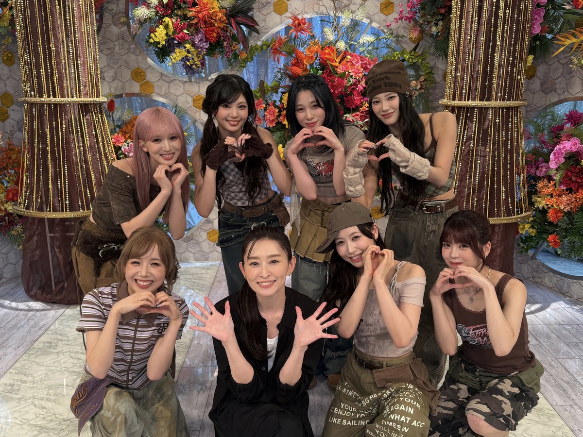 official__ME_I_'s tweet photo. 📸:⊹˚₊

#島袋寛子 さん ( @HShimabukuro )
ありがとうございました✨

20260701

@ フジテレビ「2026 FNS歌謡祭 夏」

*˖ ⚘⚘ 花咲く道 ⚘⚘ ˖*
https://t.co/GTehc0epF3

#오늘의미아이 
#FNS歌謡祭夏
#ME_I #ミーアイ #미아이 https://t.co/4npnWnFnHY
