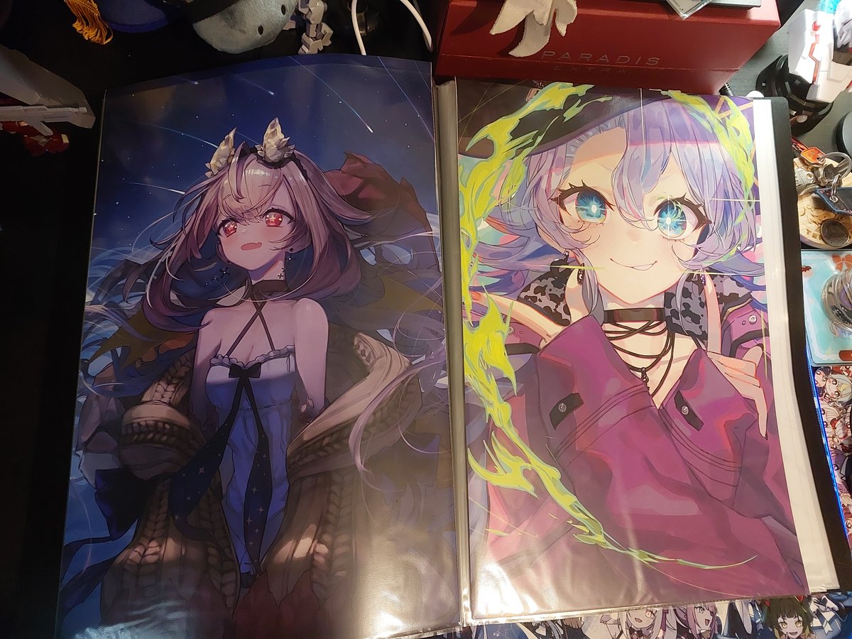 Hasag1K's tweet photo. Finally returned from my trip to US &amp; Japan so I can now organise all my merch I got at #Phasecon2026! Phasecon was my first time overseas and it was really great time! being based in AU, it was a rare oppurtunity to meet the community as well as my oshi #WilhelminaFrost! 1/? https://t.co/mwVpc3sh8E