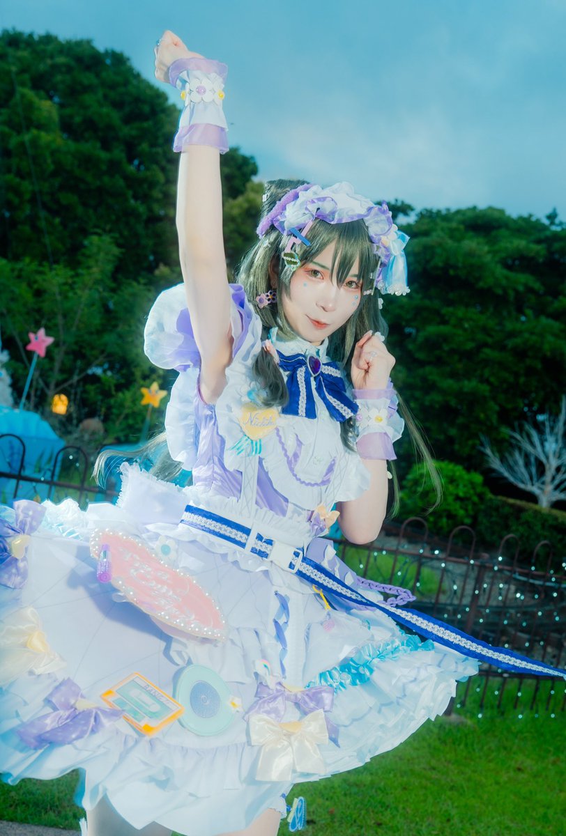 shiro_tate080's tweet photo. 【Cosplay / コスプレ】
アイドルマスターシャイニーカラーズ　シャニマス　アイキュー　七草にちか
🍬🍬🍬
Photo…@umai_MANJU 

#ラグコス
#ラグコス2026 https://t.co/7LbOYVLIpA