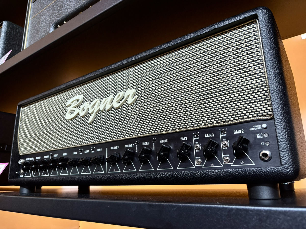 Bogner最新モデル】Bogner Ecstasy 104 Black Voicing在庫あります