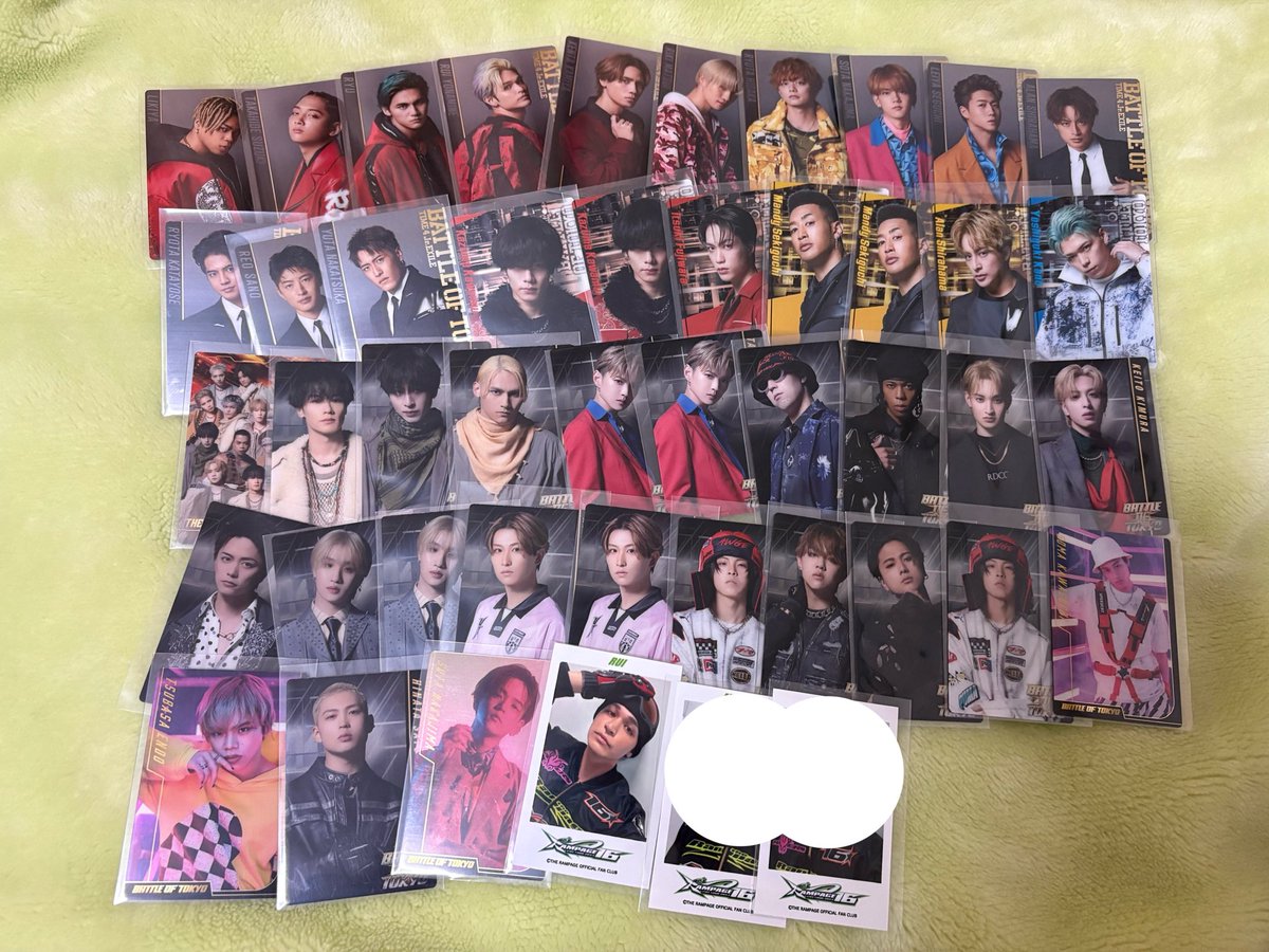 KNZKBT's tweet photo. THE RAMPAGE LIVE TOUR 2026 (R)MPG
ランペ RMPG フォトカ ガチャ 交換

譲▶︎ LIKIYA、陣、RIKU、壱馬、北人、健太、瑠唯、彰吾、翔吾、翔平、樹、海青、慎、龍、昂秀、拓磨

求▶︎武知海青、RIKU、定価買取

異種⭕️ 複数⭕️

静岡 エコパ 現地にて

お気軽にお声掛けください❕ https://t.co/kvsOPTsZW1