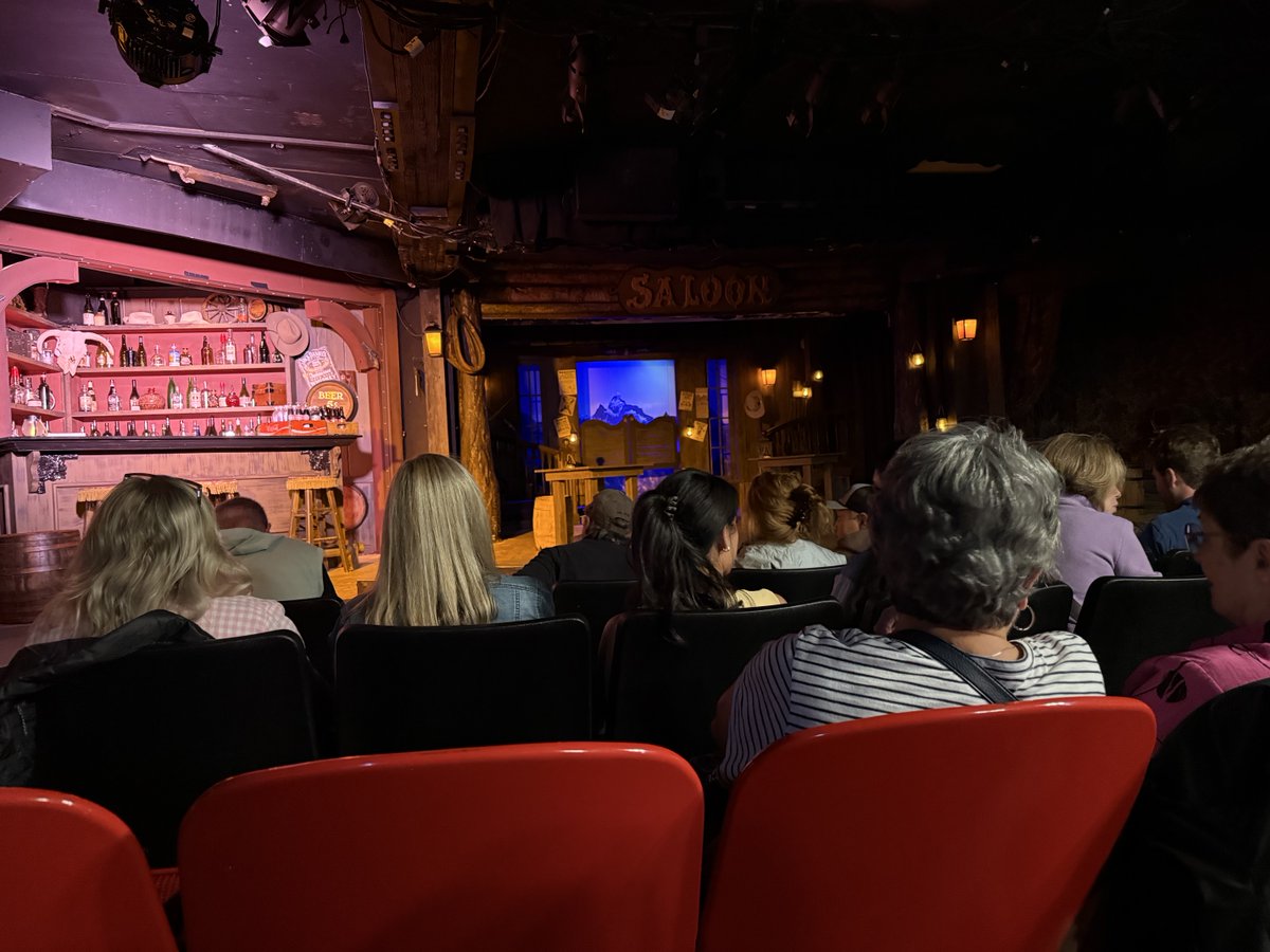 Carston_Bushey's tweet photo. Watching Joseph &amp; the Amazing Technicolor Dreamcoat with my family at the Jackson Hole Playhouse! https://t.co/7hHyKc6LlM