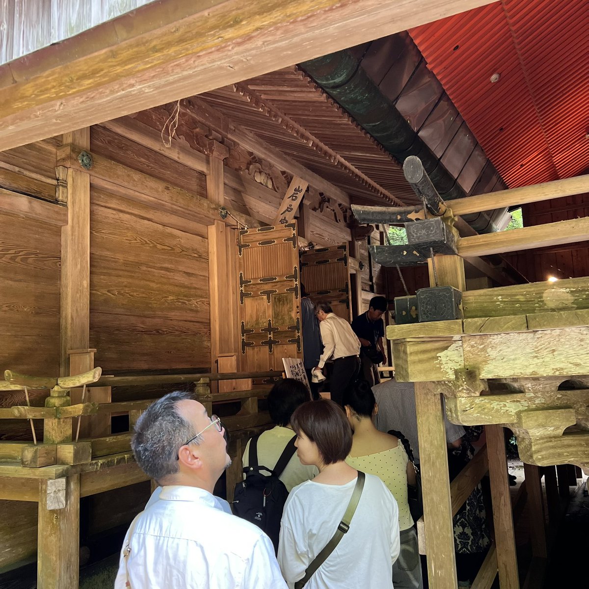 fukamax's tweet photo. 岩戸開き特別参拝

＃櫻井神社 https://t.co/daqer6xa5j