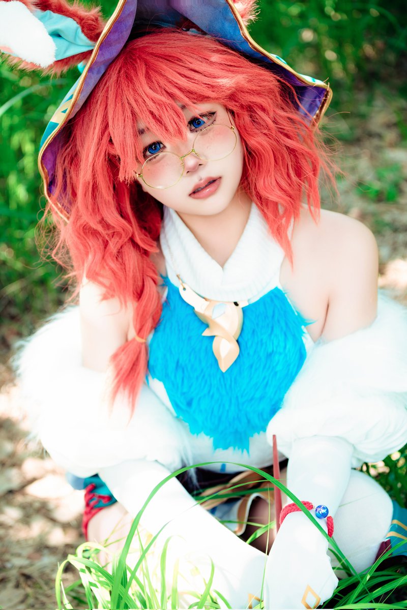 31427u's tweet photo. #LeagueOfLegends #Aurora #cos https://t.co/hvSpqUbTA2
