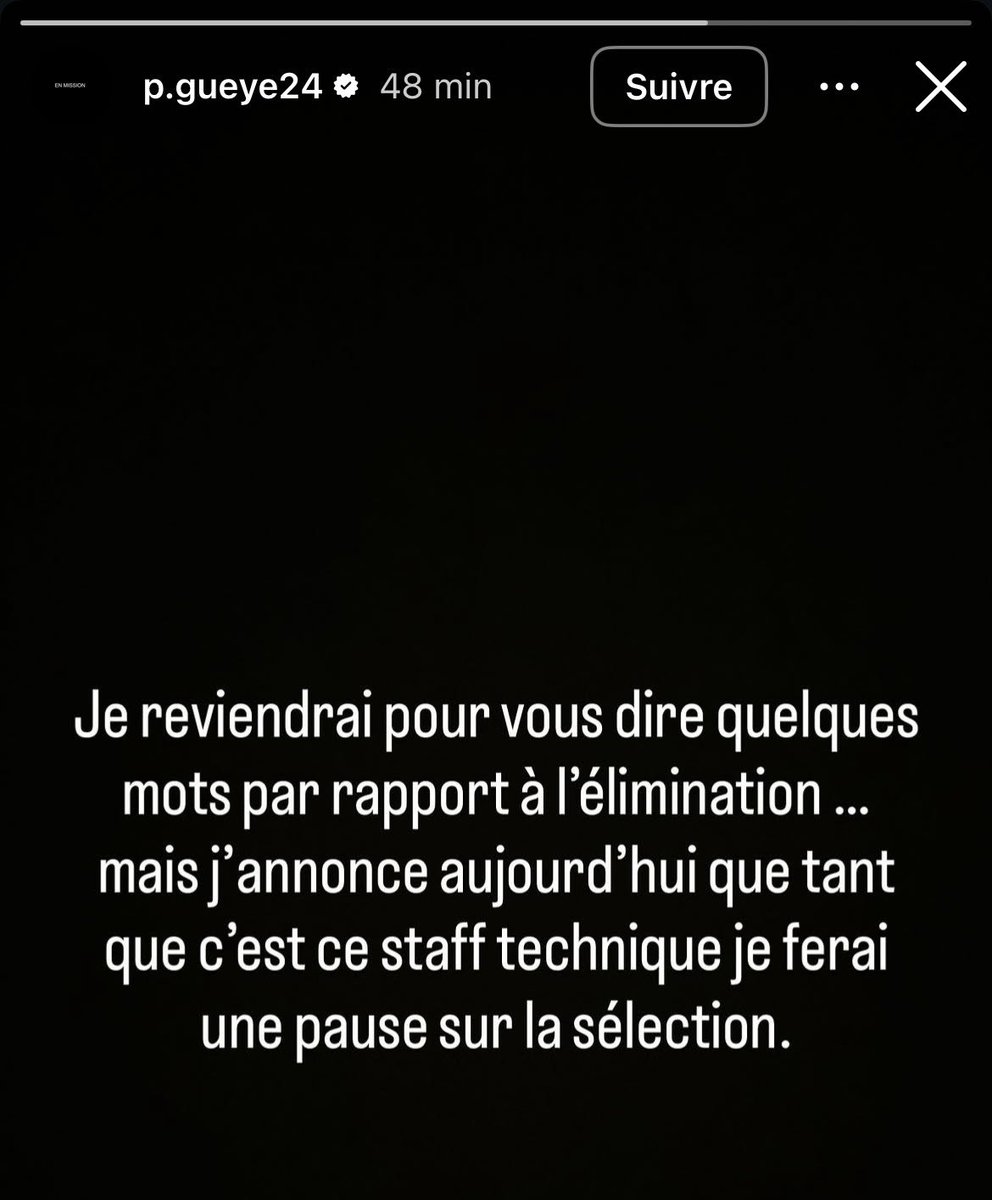 comorestalents's tweet photo. Dinguerie 🇸🇳😭: la story insta de Pape Gueye https://t.co/LIeIXkN0mi