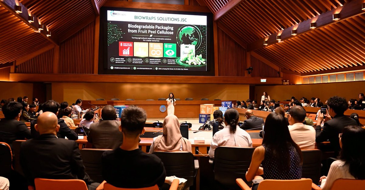 UNDPTokyo's tweet photo. 📣#YouthCoLabSummit2026 バンコクで開幕！
🌏アジア太平洋各国の若手社会起業家やユースリーダー、産官民のパートナーが集い、より良い未来に向けたアイデアを共創しました。
🇯🇵からは金沢工業大学、九州工業大学、横浜市の皆さまも参加！
#YouthMoonshot #Youth2030 https://t.co/XfVmRFF2Fm
