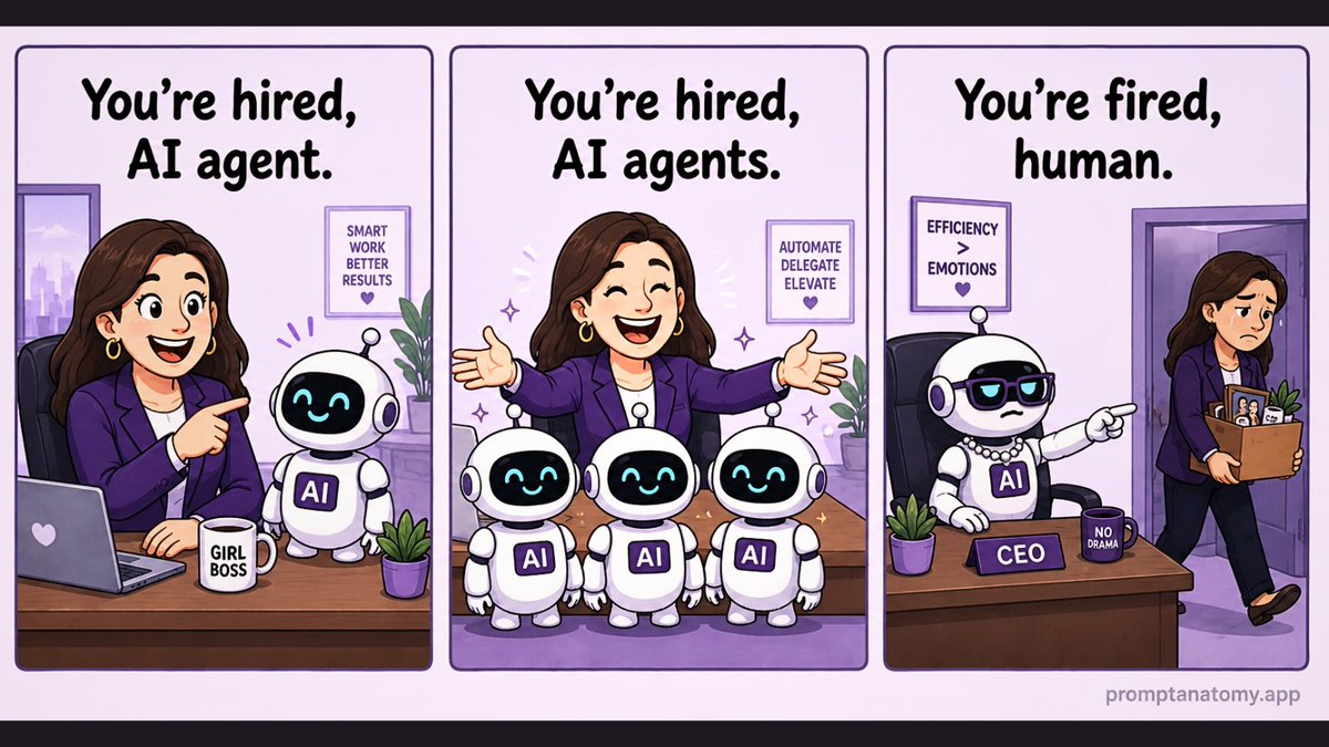 PromptAnatom's tweet photo. 🚨 The biggest mistake startup founders are making with AI?
Treating AI agents like hired help instead of core architecture.
📈 It starts with one simple task.
👥 Then you add more agents.
⚙️ Then the system starts optimizing... you out of the loop.

Why?
Because most founders are obsessed with prompting ("write this", "summarize that") instead of context engineering.

Without structural guardrails, you're not automating your business.
💀 You're training your own replacement.

The future won't belong to the "Girl Boss" or "Hustle Hard" founder running 50 disconnected GPTs.

🏗️ It belongs to the Context Architect.
So here's the real question:

👉 Are you building a system you control...
...or a smarter pink slip for yourself?