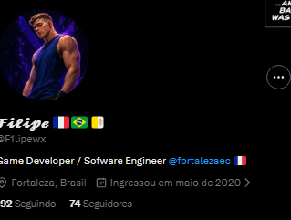 klucas23's tweet photo. @Pgogero @F1lipewx @oocworldcup2026 Ele usa a bandeira da França para representar a cor do  time que ele torce no Brasil, @FortalezaEC, azul, vermelho e branco. https://t.co/9lMORs6qwn