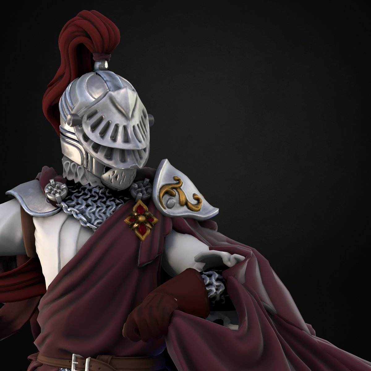 IamBrainDead2's tweet photo. Scarlet Knight https://t.co/hvLkmDp8Po