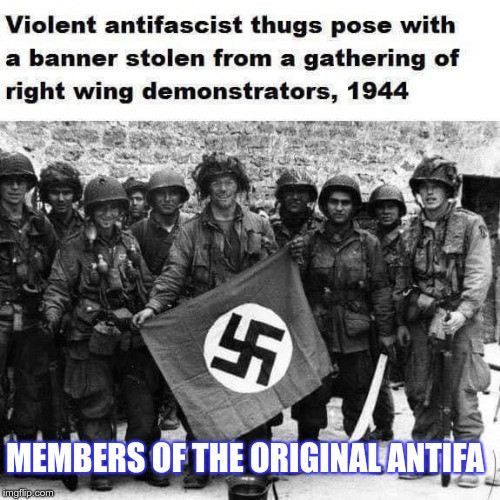 politiolyc's tweet photo. @CliffW08950229 The most organized and lethal ANTI FASCIST organization ever assembled in the history of the world, is the US military;
 is Ron DeSantis suggesting the US military is now a terrorist organization ⁉️🤔🥴🙄💩🤬 https://t.co/znQk7Mn7Fa