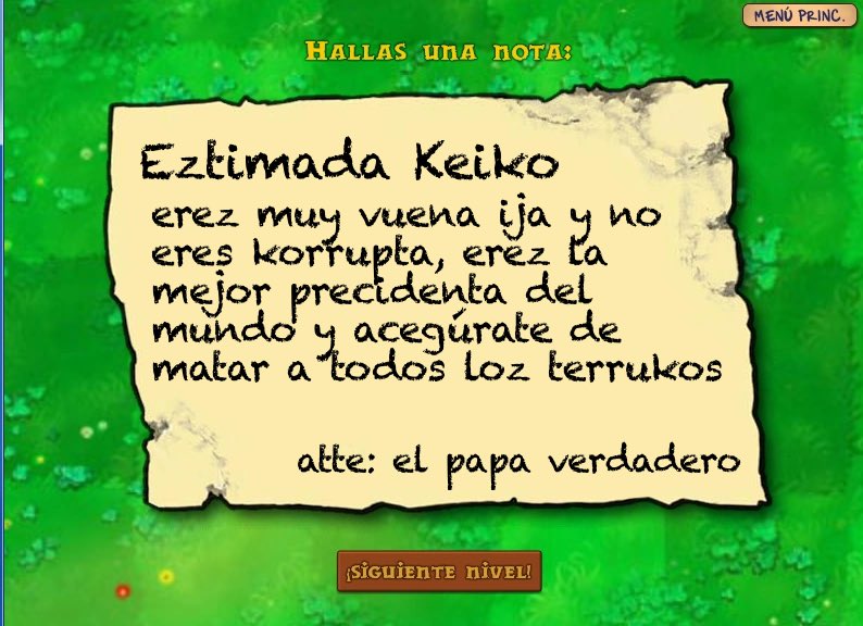 bolceviche1917's tweet photo. La carta del Papa a Keiko: https://t.co/XYcyk4zaLs