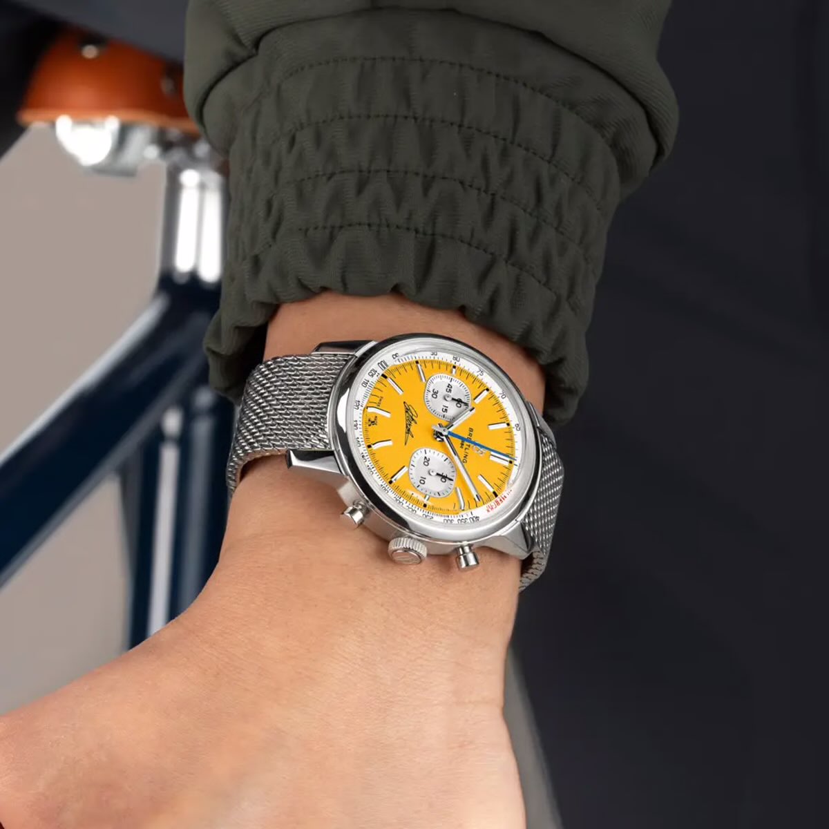 StraightLine55's tweet photo. トップタイム TOP TIME B01 CHRONOGRAPH 41 EDDY MERCKX

鮮烈なイエローだな https://t.co/lWRENB1KRs