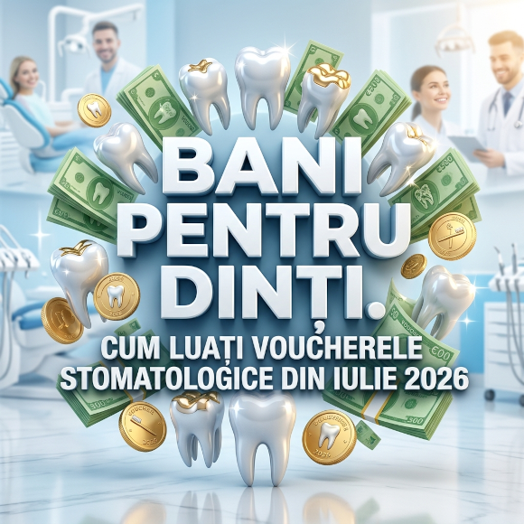 MedicinaInf's tweet photo. Bani pentru dinti. Cum luati voucherele stomatologice din iulie 2026: https://t.co/fxT7IiT2Az https://t.co/kLN85UJRNL