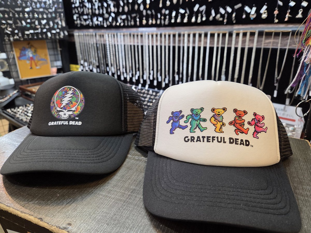 メッシュキャプ入荷です！！ アメリカのロックバンドGrateful Deadの