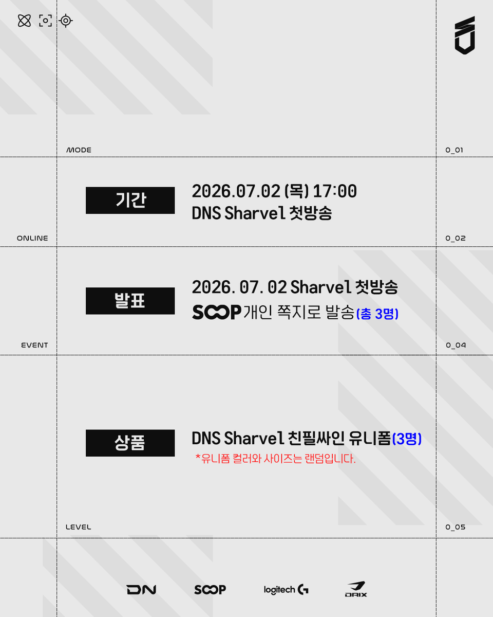 SOOPers_LoL's tweet photo. 오늘 오후 5시, Sharvel 선수의 DNS 첫 개인방송이 진행됩니다!📢

Sharvel 선수의 개인방송에서 환영 & 응원 댓글 작성하시고,
✨DNS Sharvel 친필싸인 유니폼✨ 받아가세요!🎁💙

당첨자는 Sharvel 선수가 방송에서 직접 뽑을 예정입니다👍

📺DNS Sharvel 공식 방송국
https://t.co/LxacKJ6Ikr

*유니폼 색상 및 사이즈는 랜덤입니다.

#STAYSHARP #DNS #DNSWIN