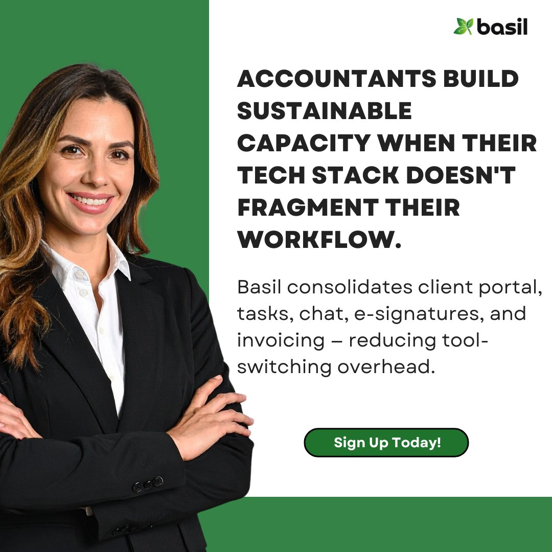 coraltreetech's tweet photo. One platform. Less switching. More growth. ๐
The best accountants don't need more appsโthey need smarter accounting software.
Grow your practice with Basil: https://t.co/m5j80Rbq69
#Accountants #AccountingSoftware #AccountingFirm #CPA #Bookkeepers #PracticeManagement https://t.co/IDkF909aPC