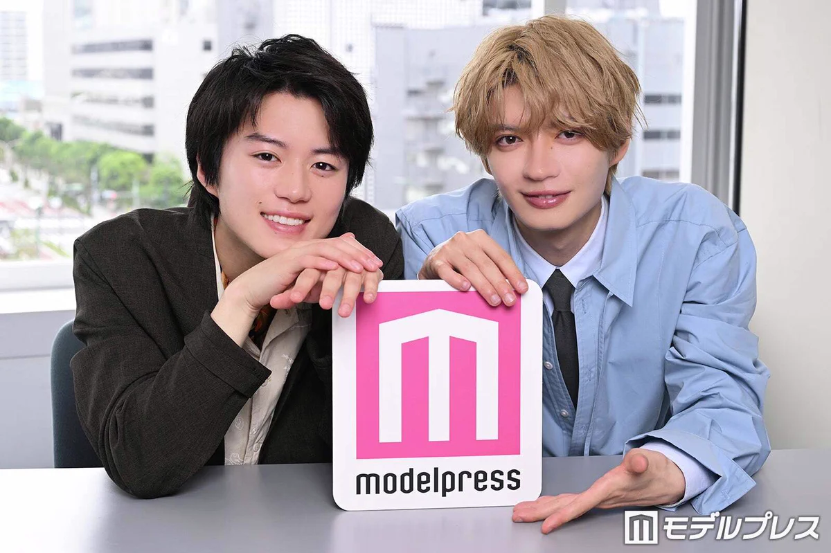 モデルプレス sur X : « ／ 奥智哉さん＆杢代和人(原因は自分にある