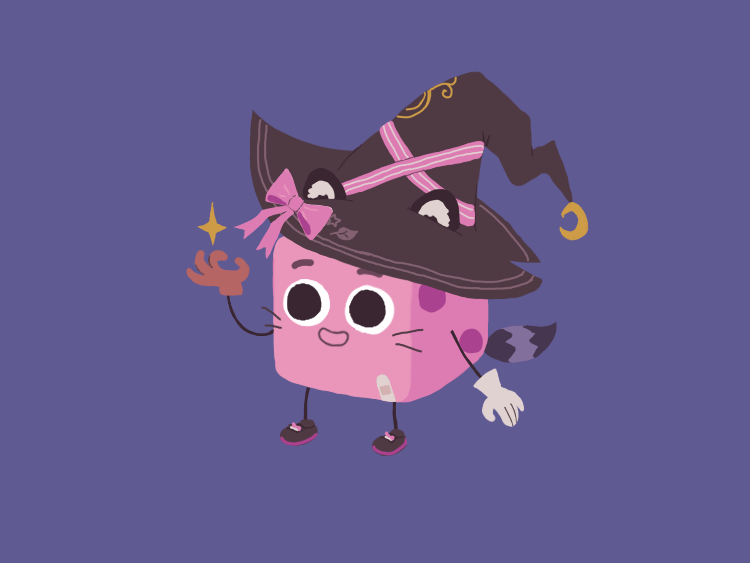 xuN813's tweet photo. I've been playing a game called Dicey Dungeons and one of the characters is a witch, so I thought it would be fun to draw it wearing Raki's hat

#Rakillust #RakiKazuki https://t.co/vrsqf3fkdt