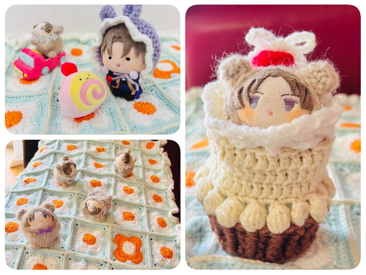 上半期に制作した作品見せて下さい たくさん編んだね🧶