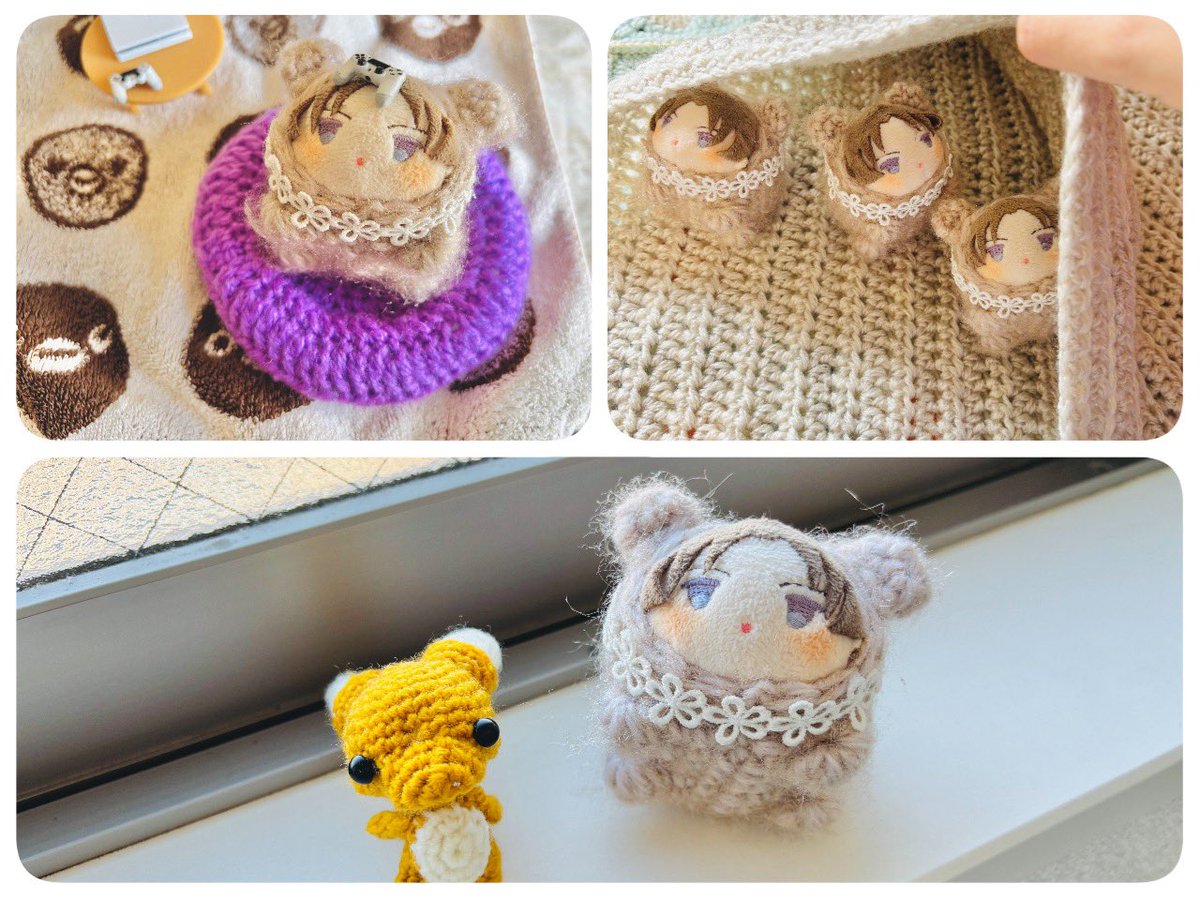 上半期に制作した作品見せて下さい たくさん編んだね🧶
