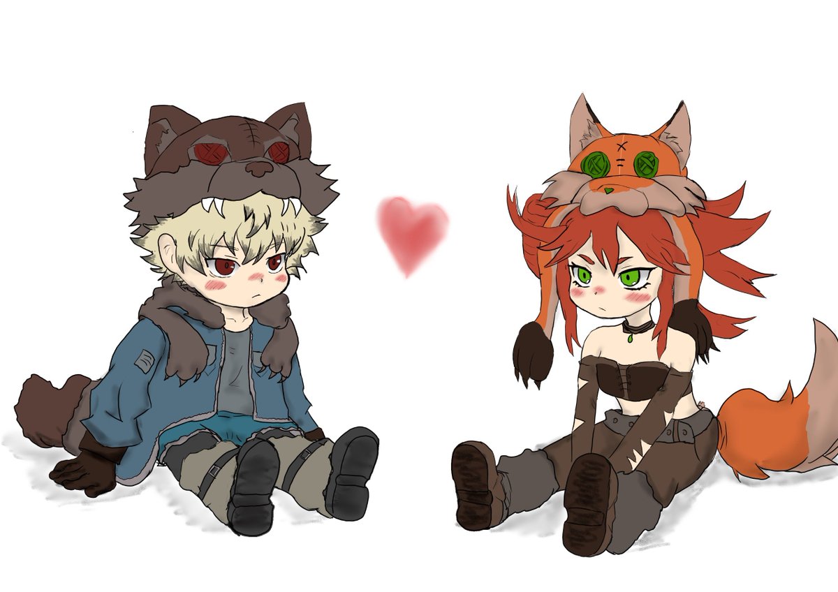 rokyayala20's tweet photo. Día 154 mejorando mis dibujos, hoy hice de nuevo mi ship preferido de gachiakuta #Riyo #Rudo #GachiArt #Ruyo 🐺♥️🦊 https://t.co/xwdsH0OwMn