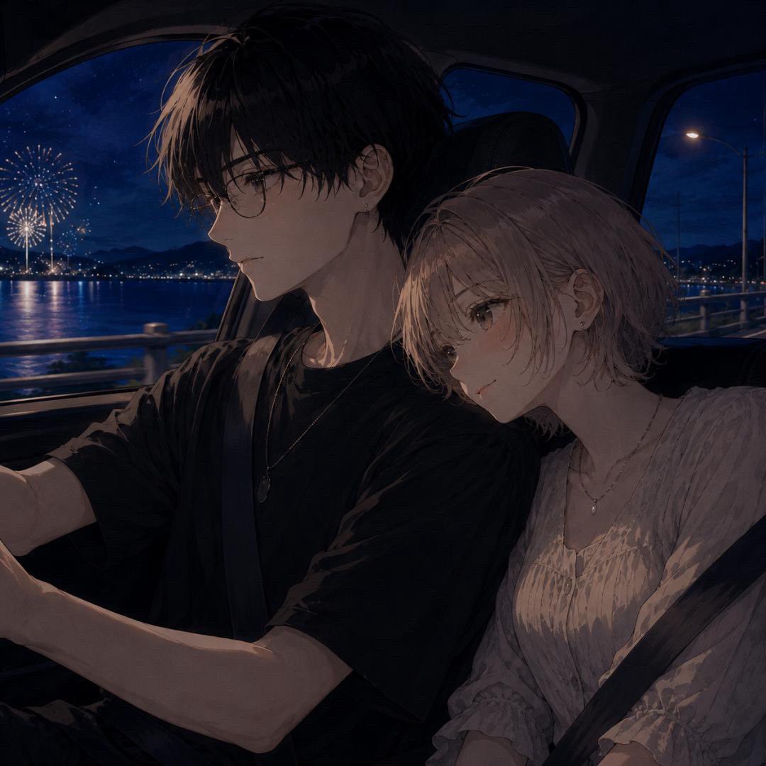_ayaka1120's tweet photo. 分かりにくいけど全体像は下の画像ね
夏の夜ドライブをテーマに作ってみた！！ https://t.co/JmrXxPimyx
