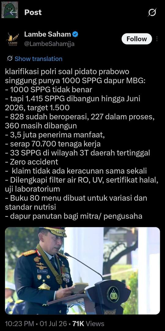 tanyarlfes's tweet photo. 💚 klarifikasi, soalnya si atasan blunder ya? Tapi bentar, dapur yang beroperasi ada 800+, tapi di daerah 3T, kebagian cuma 33 dapur? Kenapa? Aksesnya susah? Jalanan rusak? Atau kenapa? 🥰 https://t.co/vX7s1nMIm5