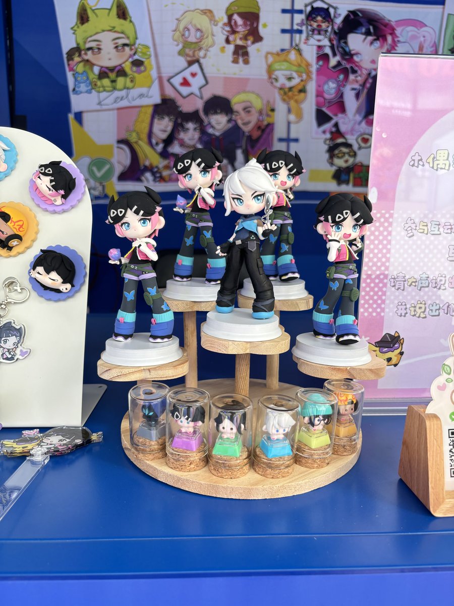 muouji's tweet photo. I’ve finished setting up my booth!☺️ https://t.co/bLSaMQXCE8