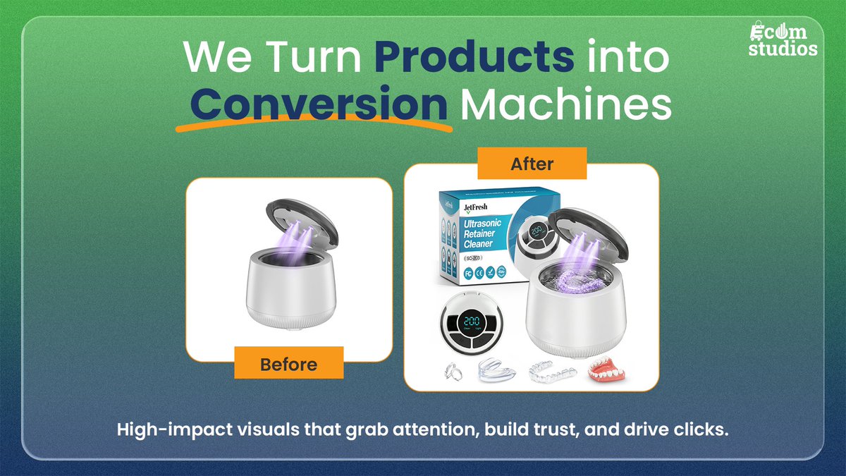SyedAhm1106's tweet photo. πΈ Your product isn't the problem; your visuals might be.
Most Amazon listings fail not because of bad products, but weak images. High-converting visuals = more clicks, more trust, more sales.
Want a free improvement idea for your listing? Drop a "YES" π
#AmazonFBA #EcomGrowth #ProductListing
