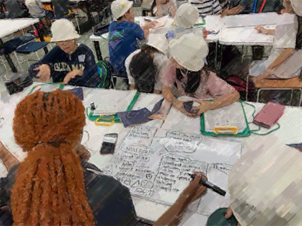 onarimones's tweet photo. ５年校外学習（TGG）⑤
最後に今日の振り返りをしました。英語での会話がスムーズになりました。とても充実した時間を過ごしました。 https://t.co/UL40Y7wHtD