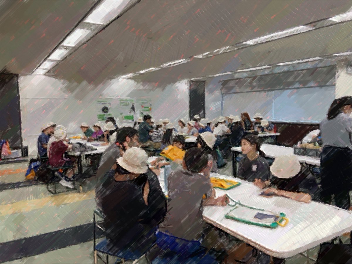 onarimones's tweet photo. ５年校外学習（TGG）⑤
最後に今日の振り返りをしました。英語での会話がスムーズになりました。とても充実した時間を過ごしました。 https://t.co/UL40Y7wHtD