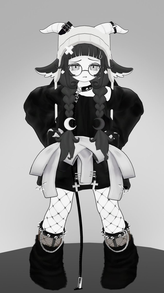 zapu_3's tweet photo. 🤍ふてみみ様 新作アバター🤍

「Baphy」ちゃん🦇

テスターさせていただきました！
可愛すぎて改変中ずっと幸せでした〜😭

カートゥーン調の表情が備わっていて、表情豊かなバフィーちゃんめちゃ可愛いです‼️なんと、もちふぃった〜も同封‼️

近日発売予定です！要チェック✅

 #Baphy3D  #VRchat https://t.co/Mlq4Yb4rli