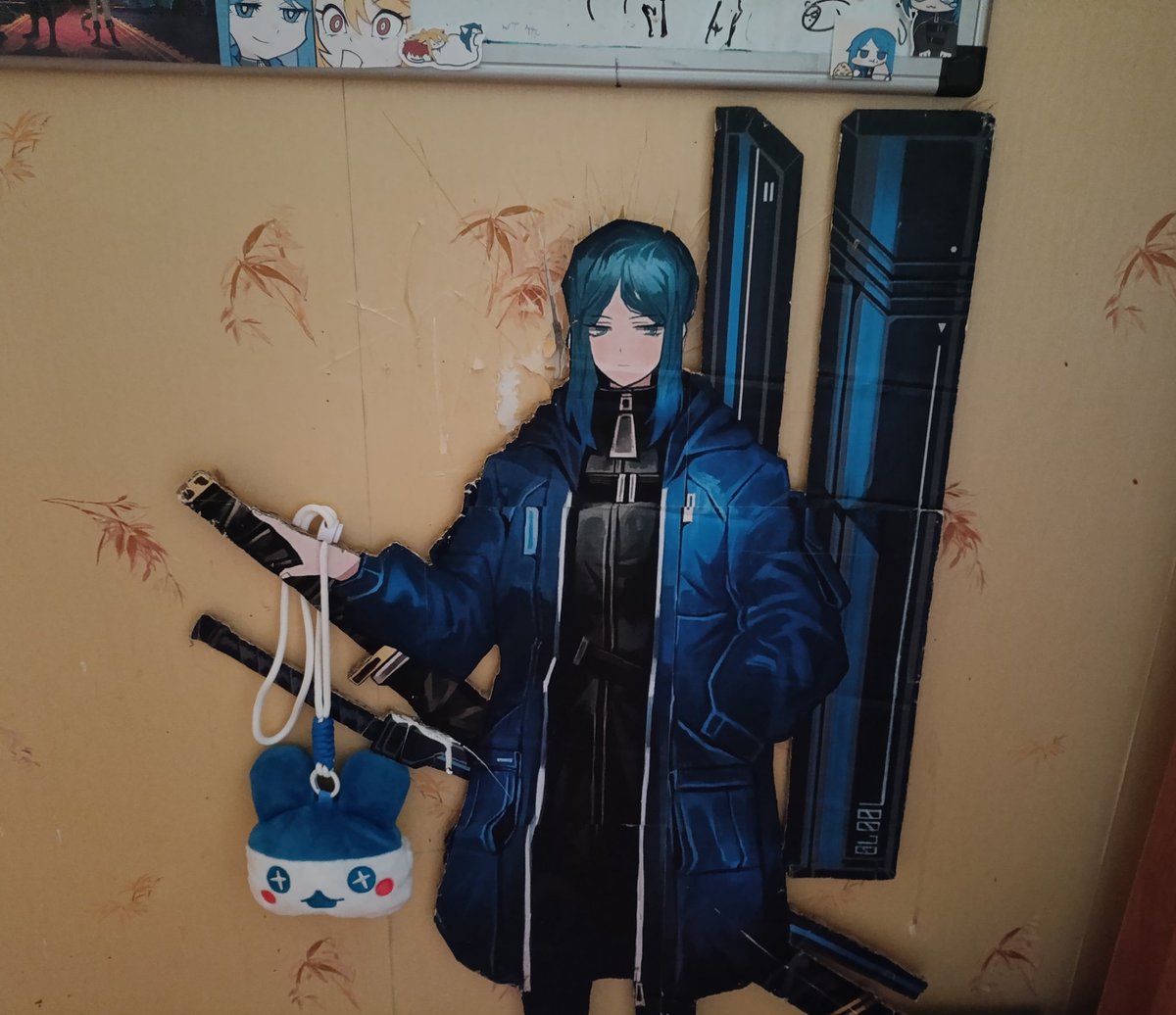 a1g3bra4's tweet photo. my small bari shrine https://t.co/vTr3eZ9u7u