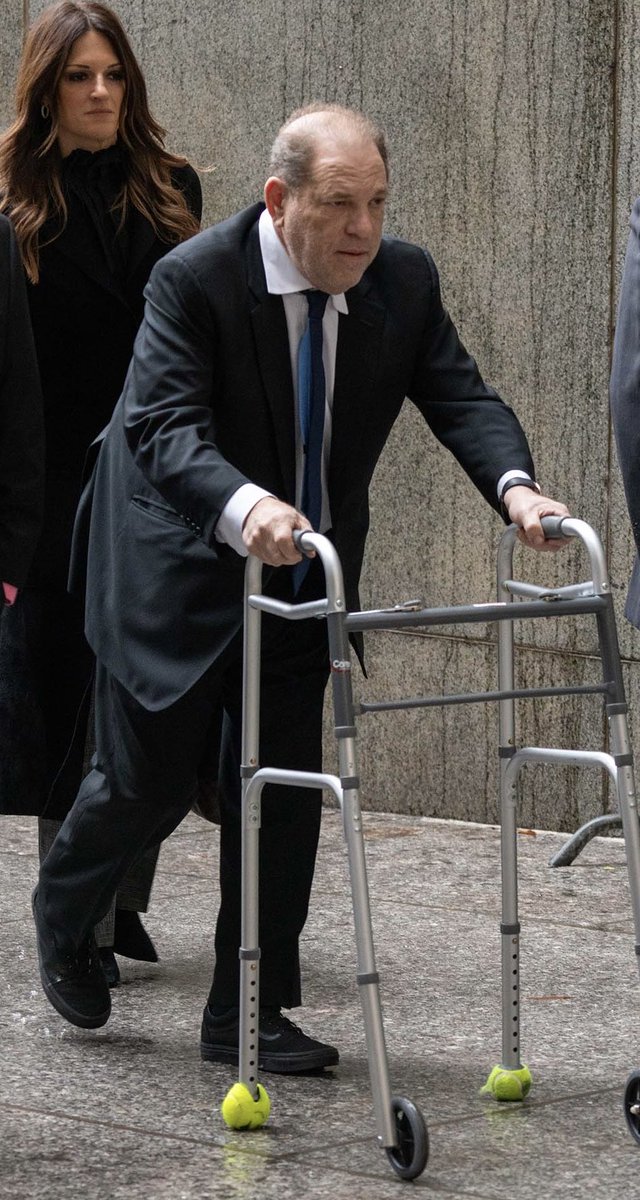 MzNiteBird's tweet photo. @CalltoActivism Next step, the metal walker ala Harvey Weinstein. https://t.co/dLgQvHif35